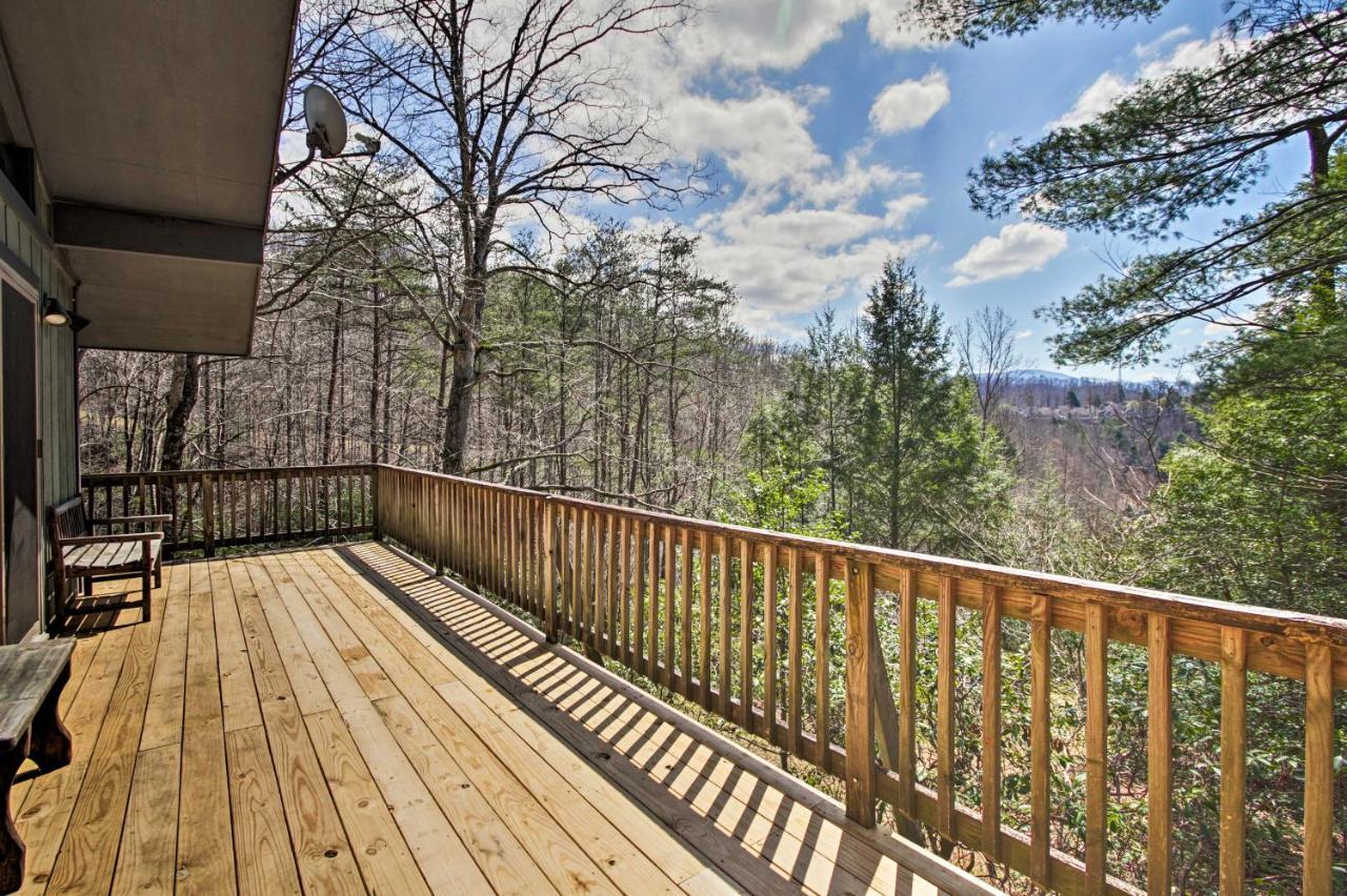 Quiet Cabin With Mountain Views About 3 Mi To Gatlinburg Exteriör bild