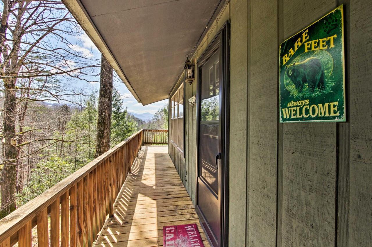 Quiet Cabin With Mountain Views About 3 Mi To Gatlinburg Exteriör bild